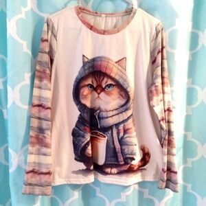 Really cute cat shirt